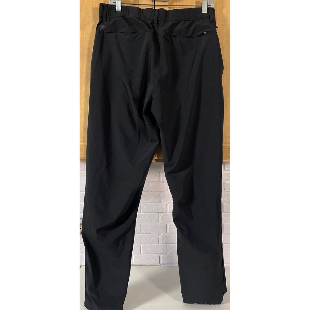 Fabletics One Pant Mens Large Black Stretch Recycled Athletic Trousers PT2040675 - Picture 2 of 6
